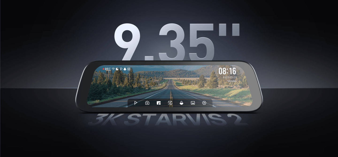 70mai Rearview Dash Cam S500 — фото